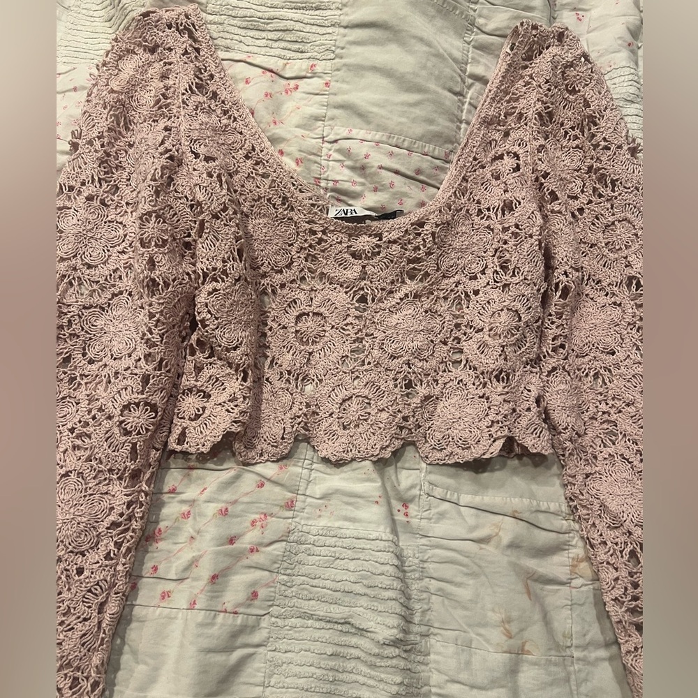 Zara, medium, light/blush pink